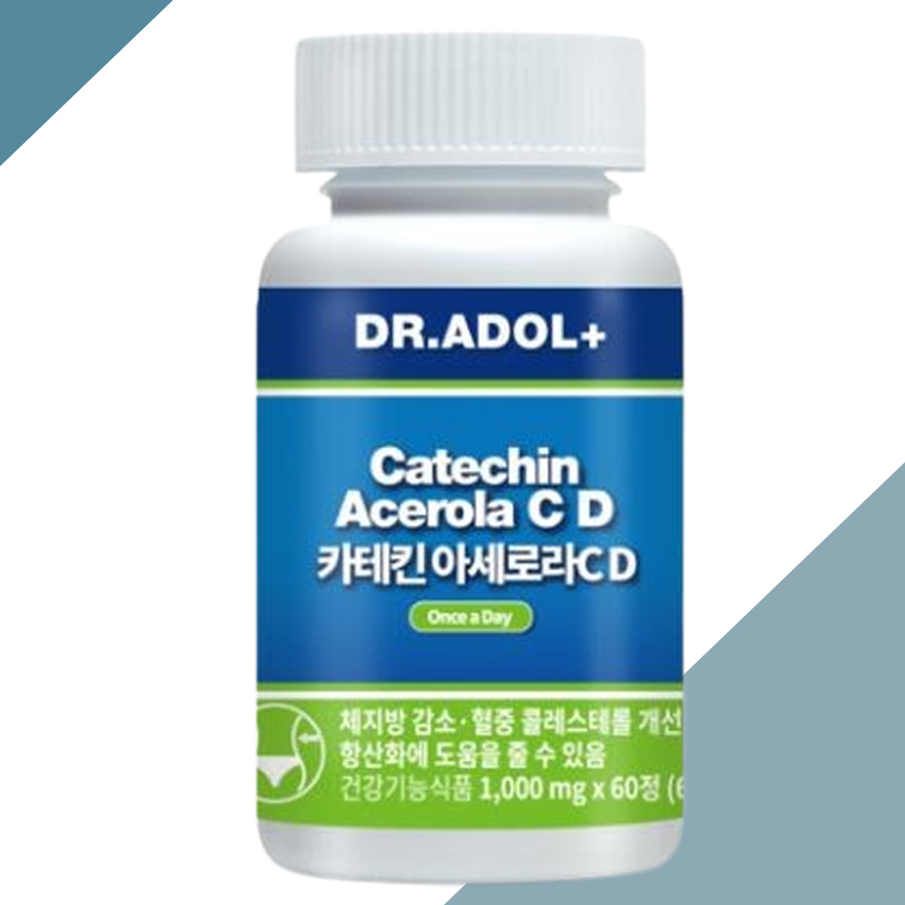 닥터아돌 <b>카테킨아세로라CD</b> 1000mg X 60정