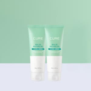 [김정문알로에] 큐어 리알로에 수딩젤 150ml, 2개