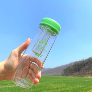 국산 보틀 500ml 티백망 냉온 물병 친환경 트라이탄 물통