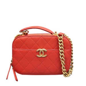 [어포드] 미사용 샤넬 CC 코스메틱 탑핸들 크로스백