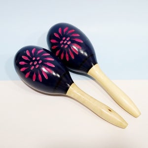 리드미아 우드 마라카스-꽃 (1조) M2-1