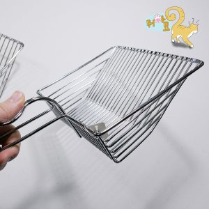 뭐하묘 고양이 철제 모래삽/깔끔하게 퍼지는 스쿱