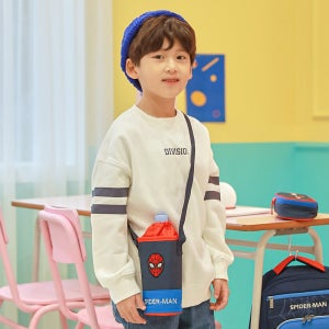 마블 스파이더맨 아머드 물병파우치 물통주머니 초등물통가방 스트랩 초등학생 텀블러백