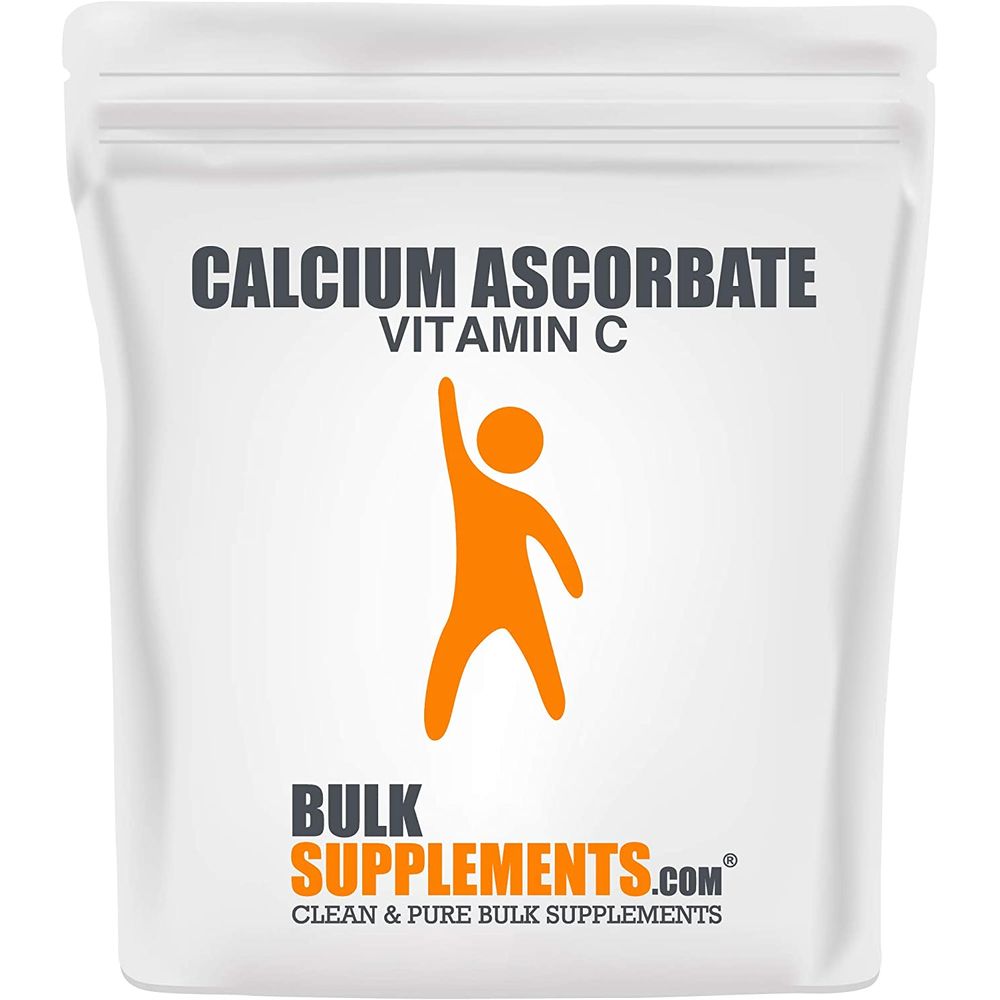 벌크서플리먼트 <b>아스코르브산 칼슘</b> 비타민C 비건 100g BulkSupplements