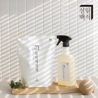 살림백서 다목적 클리너 세정제 본품스프레이500ml+리필1L 욕실 화장실 청소