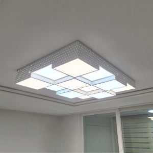 LED 큐브 거실등 180W 혼합 고급 사각 거실조명