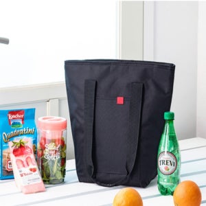 코맥스 아이스 쿨러백 피크닉 보냉 가방 검정 11L 여름 쇼퍼백 소프트쿨러 캠핑 온도유지