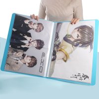 4k 클리어화일 A2 크리어 화일 미술 포스터 수집함 투명 앨범