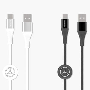 벤츠 18W USB to C타입 고속충전 케이블 마그네틱 홀더 포함