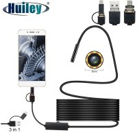 3in1 c타입 8LED USB 현미경 PC 보어코 HD 케이스수 케이스스블 검사 카메라