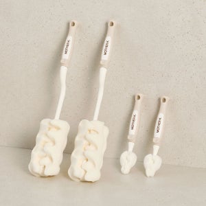 [1+1] 마더케이 스펀지 젖병 세척 브러쉬 2종세트/ 세척용품