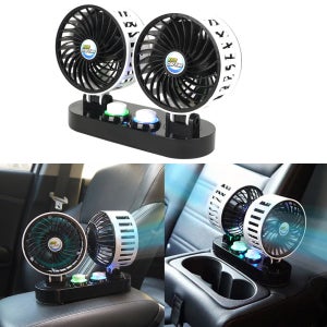 트윈 차량용 선풍기 차량 써큘레이터 12V 24V 차 시거잭 포터2 화물차 화물 트럭 버스