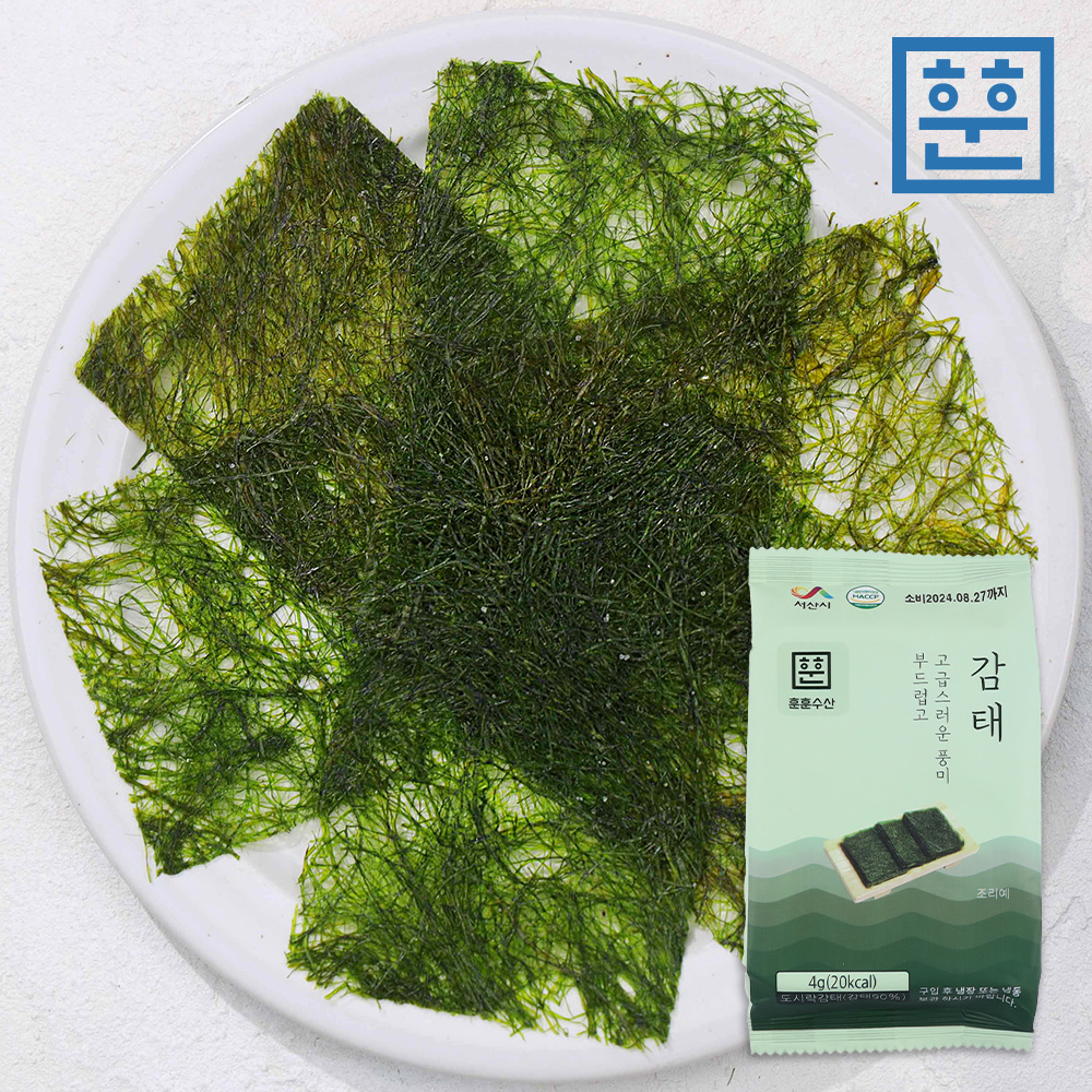 자연산 생 <b>감태</b> 햇<b>감태</b> 홈마카세