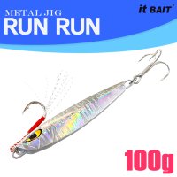 잇베이트 RUN RUN METAL JIG 100g 런런메탈지그 캐스팅메탈