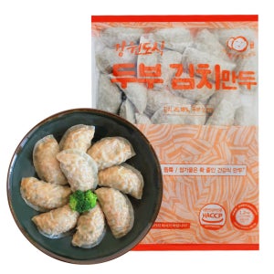 원주 치악산식품 강원도식 두부김치만두 물 왕 딤섬 감자피 1.2kg