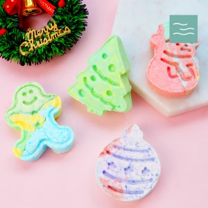 마타바 크리스마스 해피트리 버블 스탬프 입욕제 만들기 KIT diy 키트 방학 체험활동