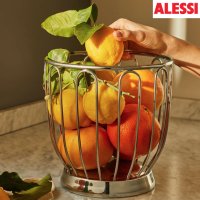 Alessi 시트러스 바스켓 과일보울 스테인레스 스틸