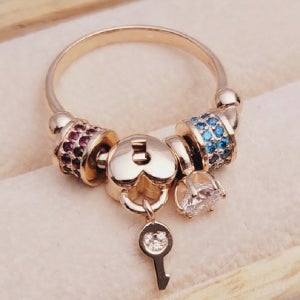 14k 18k 검지반지 포인트 데일리 레이어드 반지