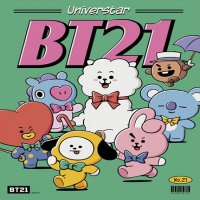 500피스 BT21 방탄 BTS 라인 굿즈 포스터