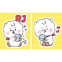 BT21 방탄 BTS 라인 굿즈 버디 알제이 2종 데코스티커 보석십자수