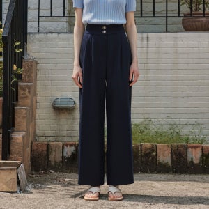 [제로스트릿][2컬러] 와이드 핀턱 팬츠 WIDE PINTUCK PANTS