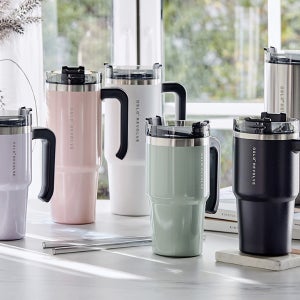 오슬로 스텐 대용량 보온 보냉 손잡이 벤티 사이즈 텀블러 600ml