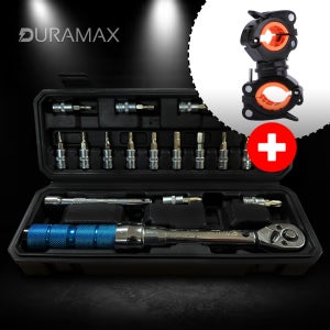 듀라맥스 휴대용 자전거 토크렌치 17pcs 자전거공구
