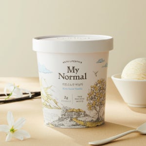 마이노멀 저당 바닐라 아이스크림 파인트 474ml