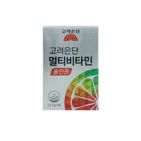 고려은단 멀티비타민 올인원 1560mg x 60정 1박스 2개월분