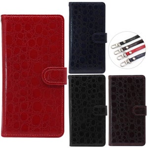 LG X2 2019 크렉 카드 스트랩 천연가죽 다이어리 케이스 X220