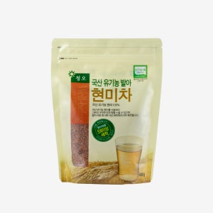 청오 국산 유기농 발아 현미차 400g
