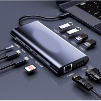 노트북 멀티 독 썬더볼트 3 확장 카드 일자형3.0 허브 usb 롱 맥북 hdmi