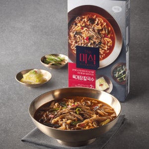 더미식 육개장칼국수(2인분) + 메밀소바(2인분) + 초계국수(2인분) 7종 요리면 골라담기