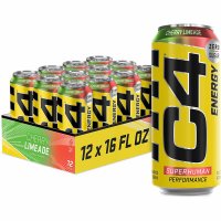 셀루코어 C4 무설탕 에너지 드링크 체리 라임 12캔 Cellucor