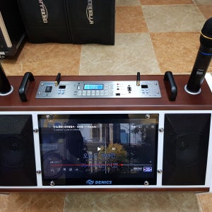 노래방몰 노래방 기본, 스마트 캠핑라이프, 스마트폰과 연동 DY-560 휴대용 앰프시스템