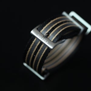 PISTOS 블랙 골드 그레이 나토밴드 18 19미리 20 21mm 22mm 시계줄 스트랩