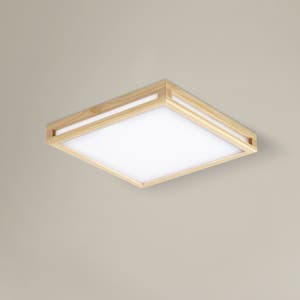 LED 20W 라인 편백 직부 센서 현관 복도 베란다등 사각 조명