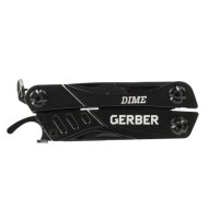 미국 거버 기어 다임 미니 다용도 멀티툴 블랙 Gerber Gear 30-000469N