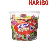 하리보젤리 마오암 줄무늬 1050g (Haribo Maoam Stripes)