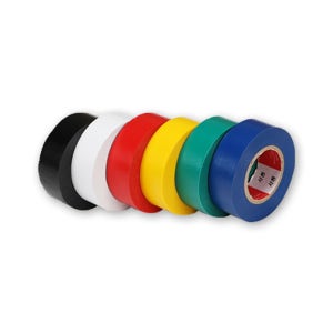 엘스토리몰 절연 전기 테이프 PVC 10M 6색 10개입