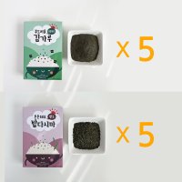 [바다모음] 산골어부 밥다시마 x5 + 김가루 x5