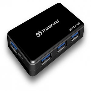 컴샷 트랜센드 4포트 USB3.0 허브(TS-HUB3K) 유전원