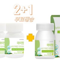 2+1 녹차카테킨 마이핏 녹차 카테킨 다이어트 보조제 (1개월)