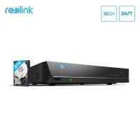 리오링크 RLN16-410 16채널 네트워크 NVR 녹화기 4K PoE 12TB 지원 / 4TB HDD포함