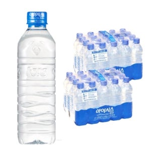 롯데 아이시스 8.0 에코 무라벨 생수 500ml 40개