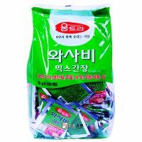 움트리/와사비믹스간장 10g 배달용 일회용 와사비간장