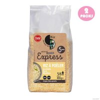 Autour du Riz Italian rice to fry nature ready in 5mn 오투르뒤리즈 자연 볶음용 이탈리아 라이스 쌀 프랑스 400g 2개