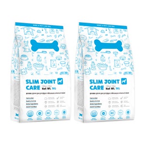 본아페티 강아지 관절 다이어트 체중조절용 소프트 기능성 사료 오리고기, 1kg, 2개