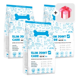 본아페티 강아지 기능성 소프트사료 관절+다이어트, 1kg, 3개