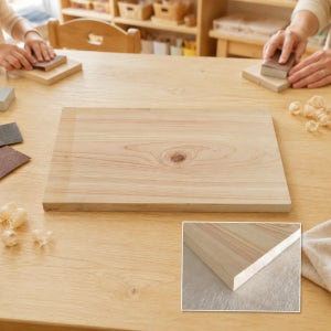 편백 통원목 도마 DIY 공예체험 수업재료
